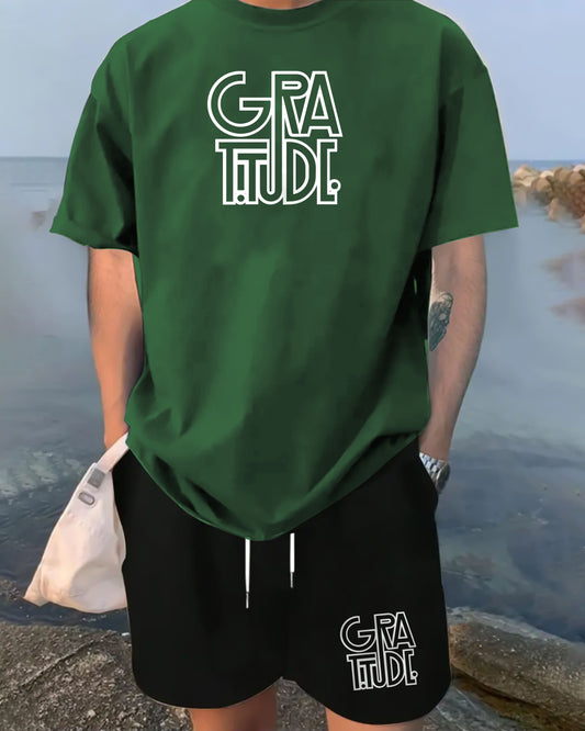 " GRATITUDE" PRINTED CORD SET