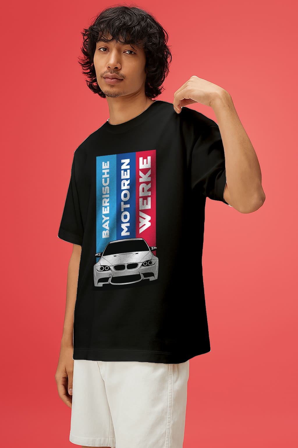 "BMW" OVER SIZE TSHIRT