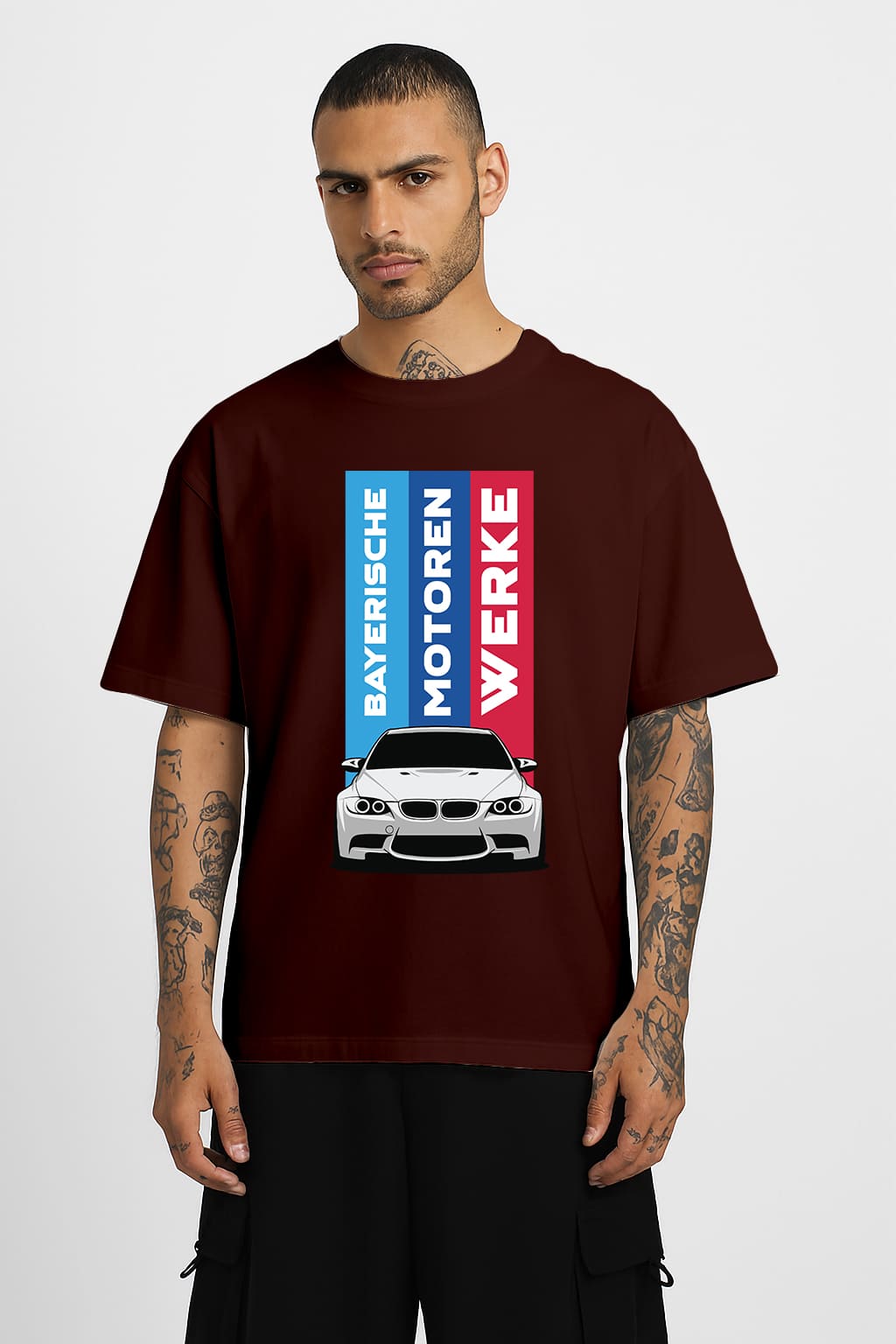 "BMW" OVER SIZE TSHIRT