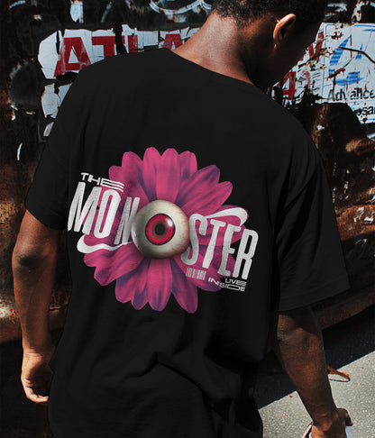 "THE MONSTER" Printed Oversize T shirt