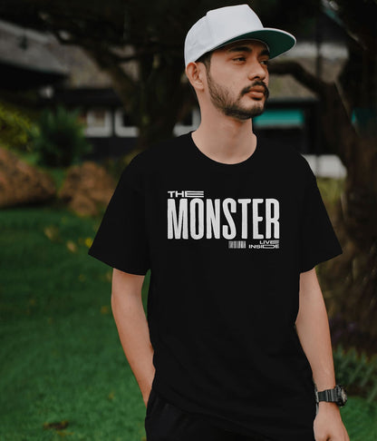 "THE MONSTER" Printed Oversize T shirt