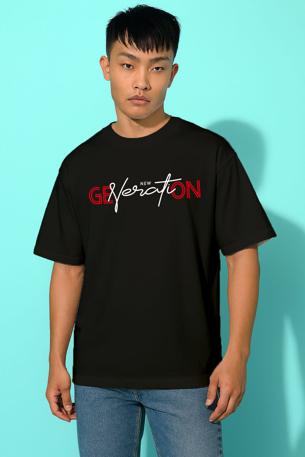 "GENERATION" OVERSIZE TSHIRT