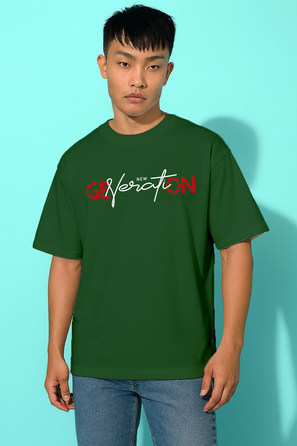 "GENERATION" OVERSIZE TSHIRT