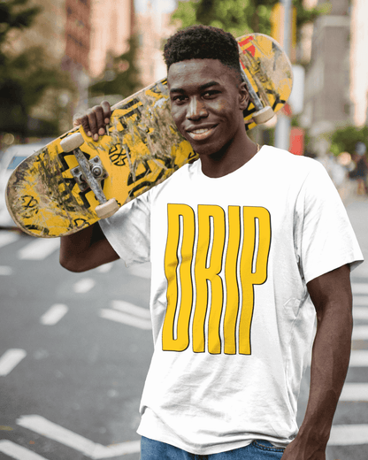 "DRIP" printed t-shirt for MEN