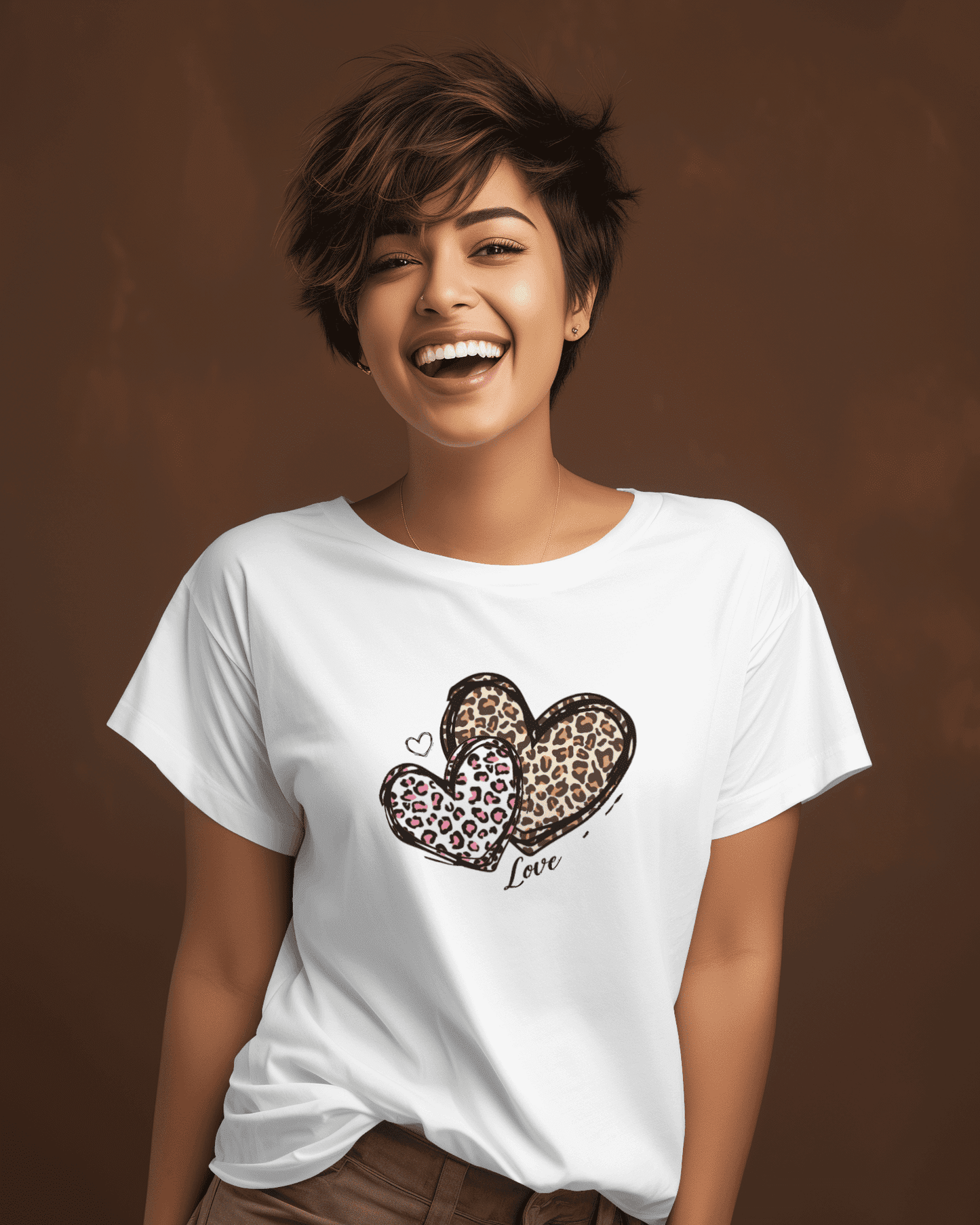 "LOVE" Printed T shirt for Women