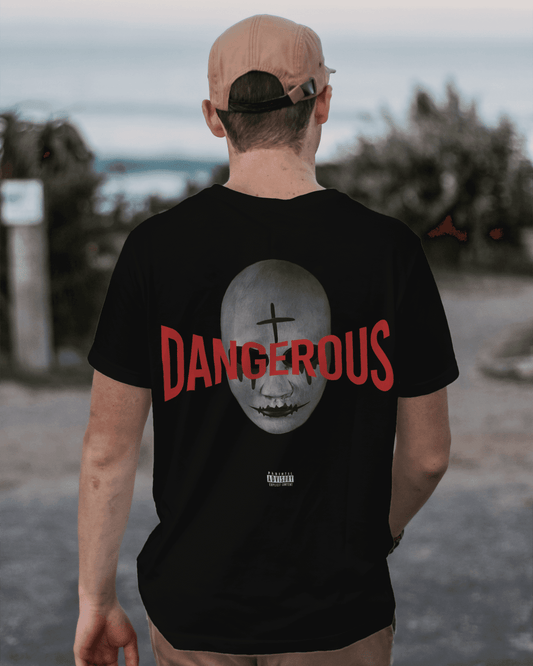 "Dangerous " printed t-shirt