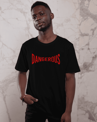 "Dangerous " printed t-shirt