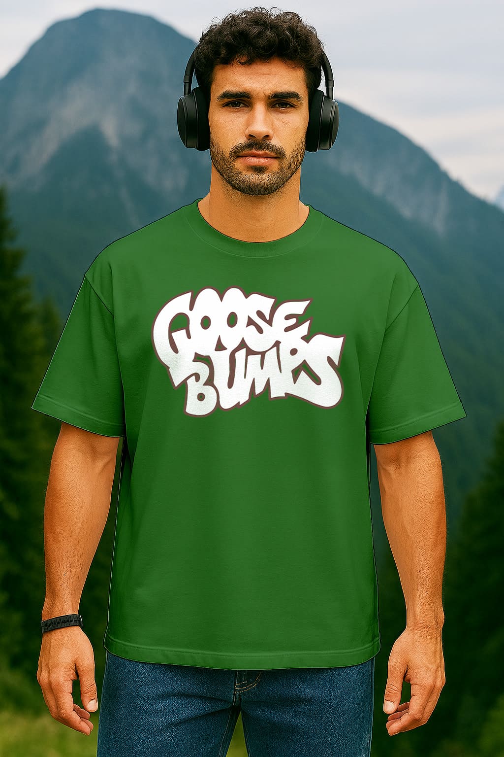"GOOSBUMPS" OVERSIZE TSHIRT