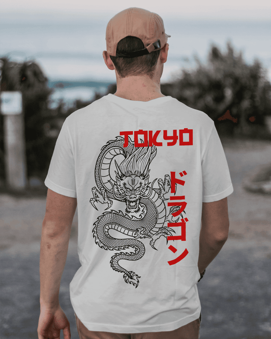 "TOKYO" PRINTED TSHIRT OVERSIZED