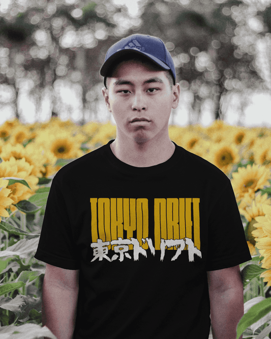 "TOKYO DRIFT"PRINTED TSHIRT