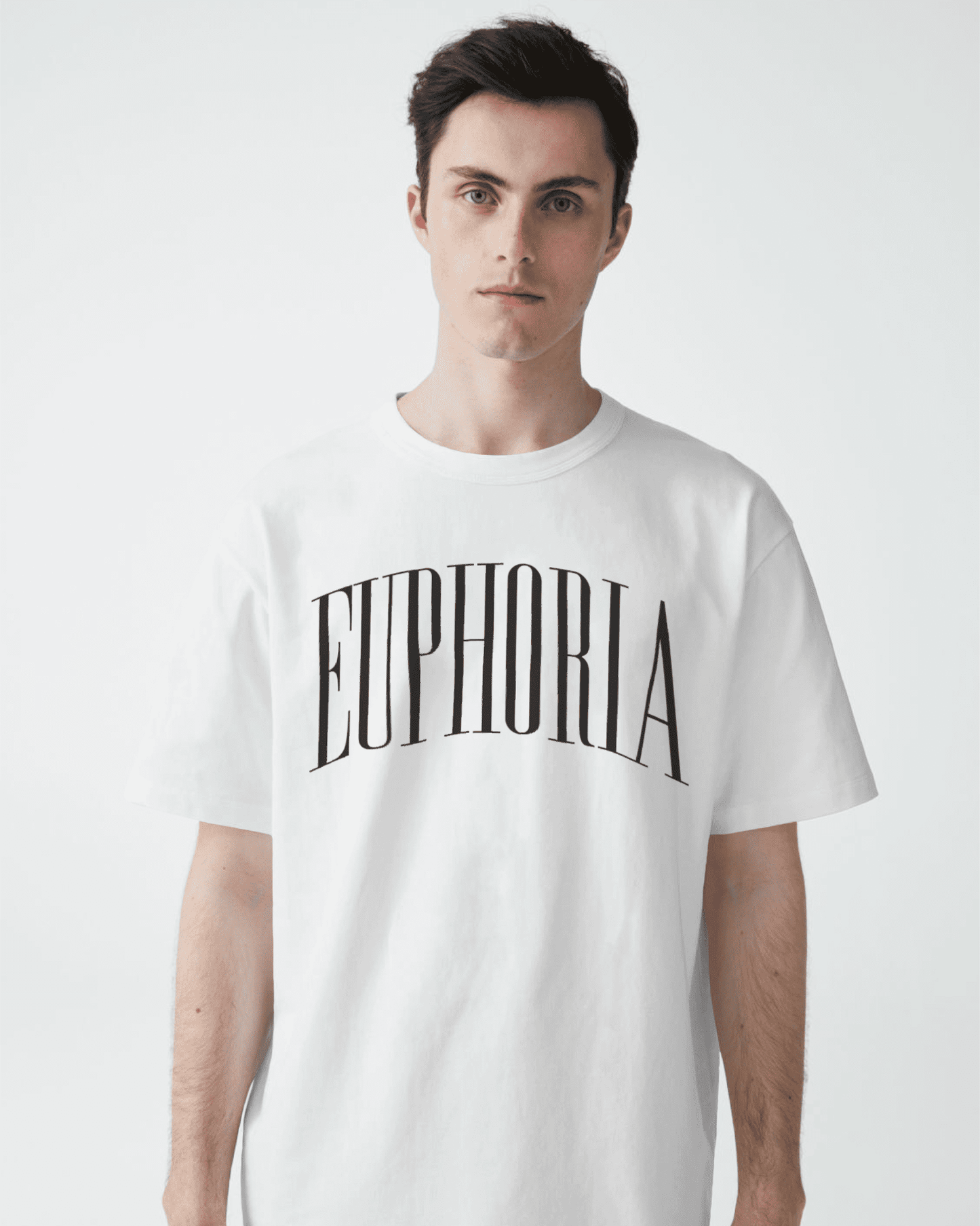 "EUPHORIA" Printed Oversize T shirt