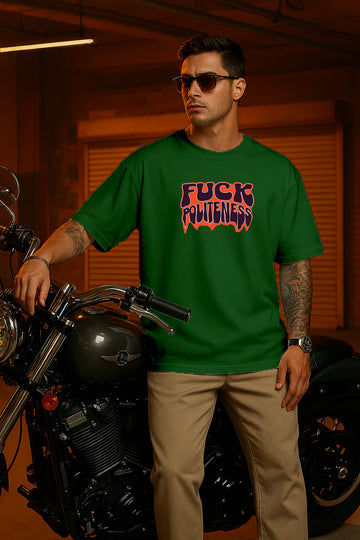 "POLITNESS" OVERSIZE TSHIRT