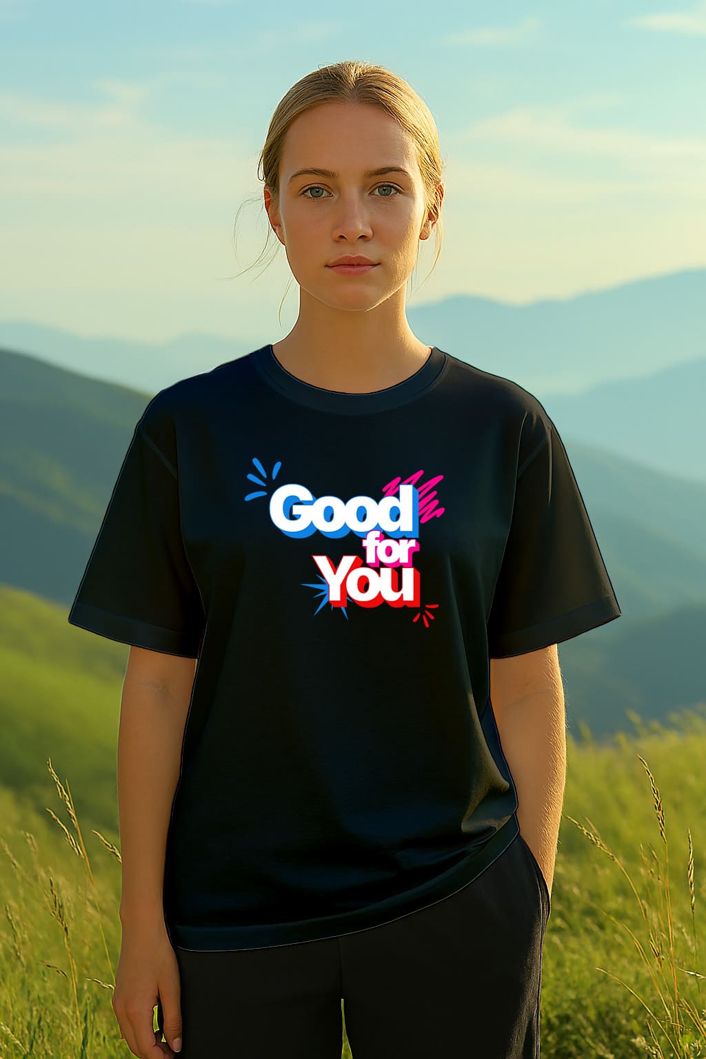 " GOOD FOR YOU" OVERSIZE TSHIRT