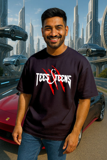 "TEES&TEENS" OVERSIZE TSHIRT