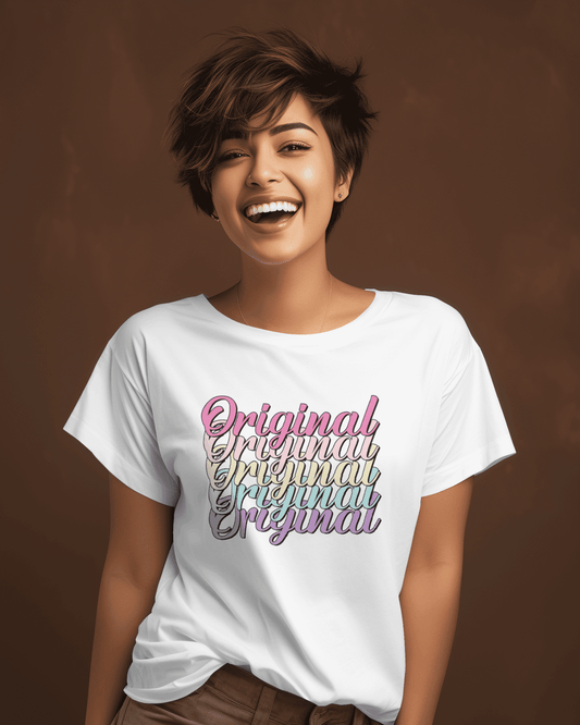 "ORIGINAL" Printed T shirt for Women