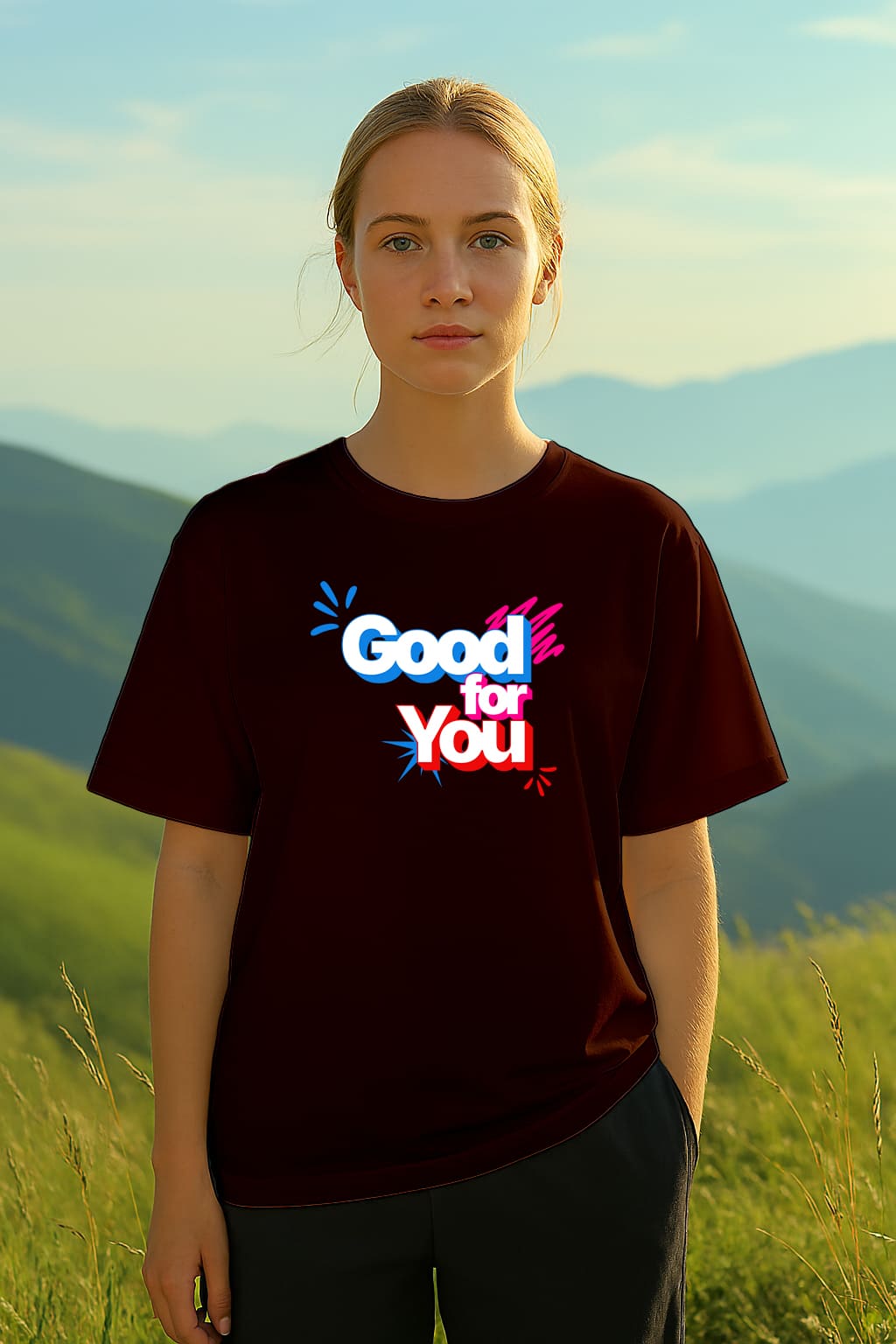 " GOOD FOR YOU" OVERSIZE TSHIRT