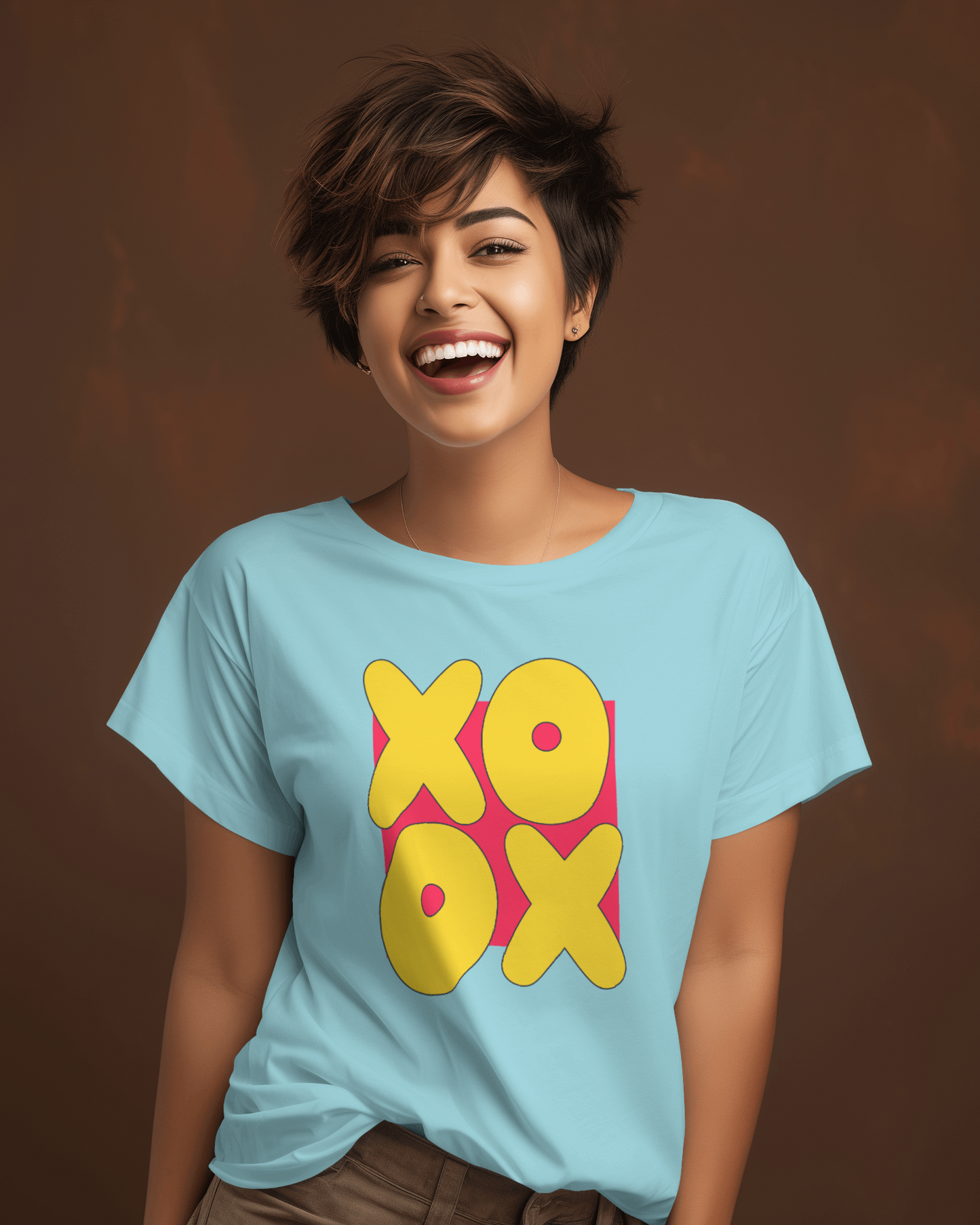 "XOXO" Printed T shirt for Women