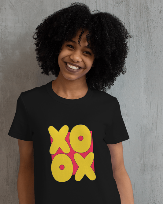 "XOXO" Printed T shirt for Women