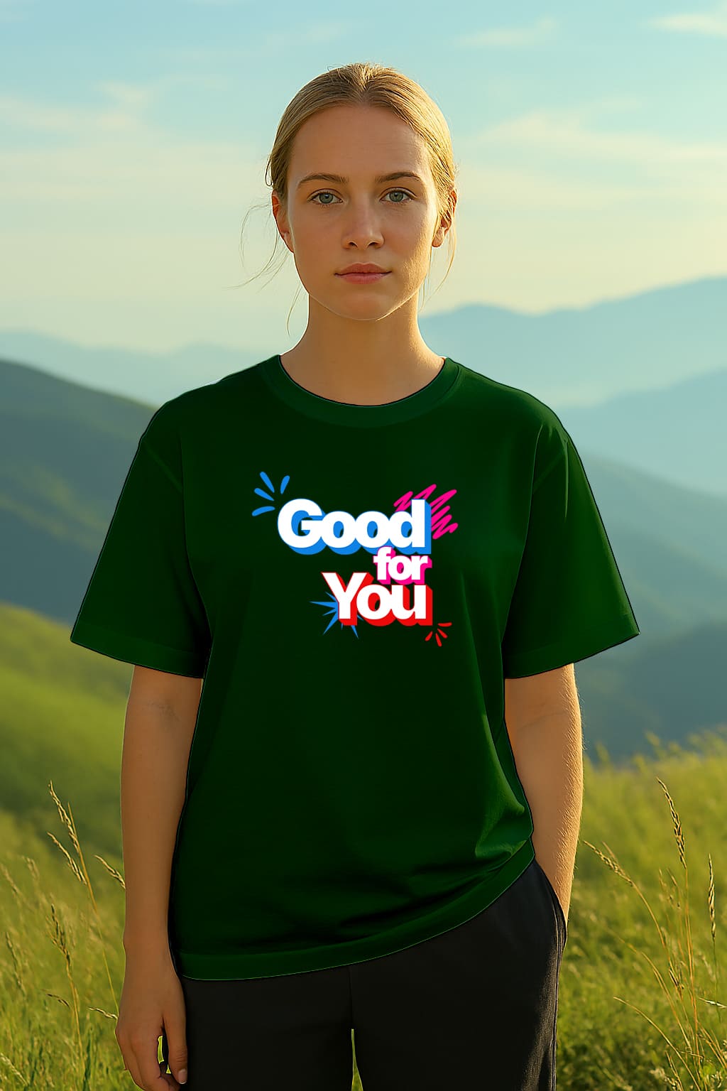 " GOOD FOR YOU" OVERSIZE TSHIRT