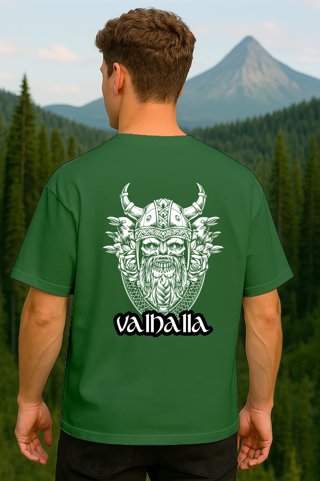 "VALHALLA" OVERSIZE TSHIRT