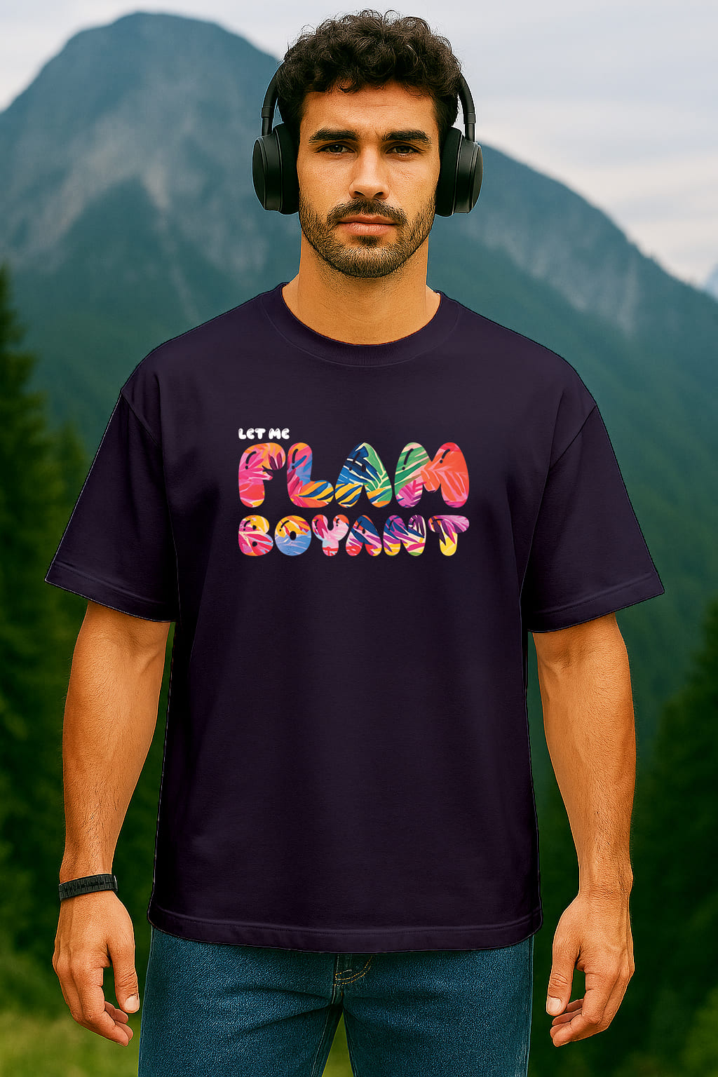 "FLAMBOYANT" OVERSIZE TSHIRT