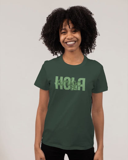 "HOLA AMIGO" Printed T shirt for Women