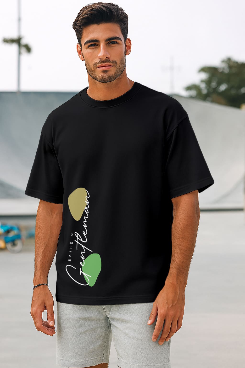 "GENTLEMAN" OVERSIZE TSHIRT