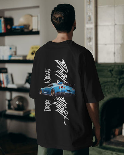 " drift all night" printed tshirt