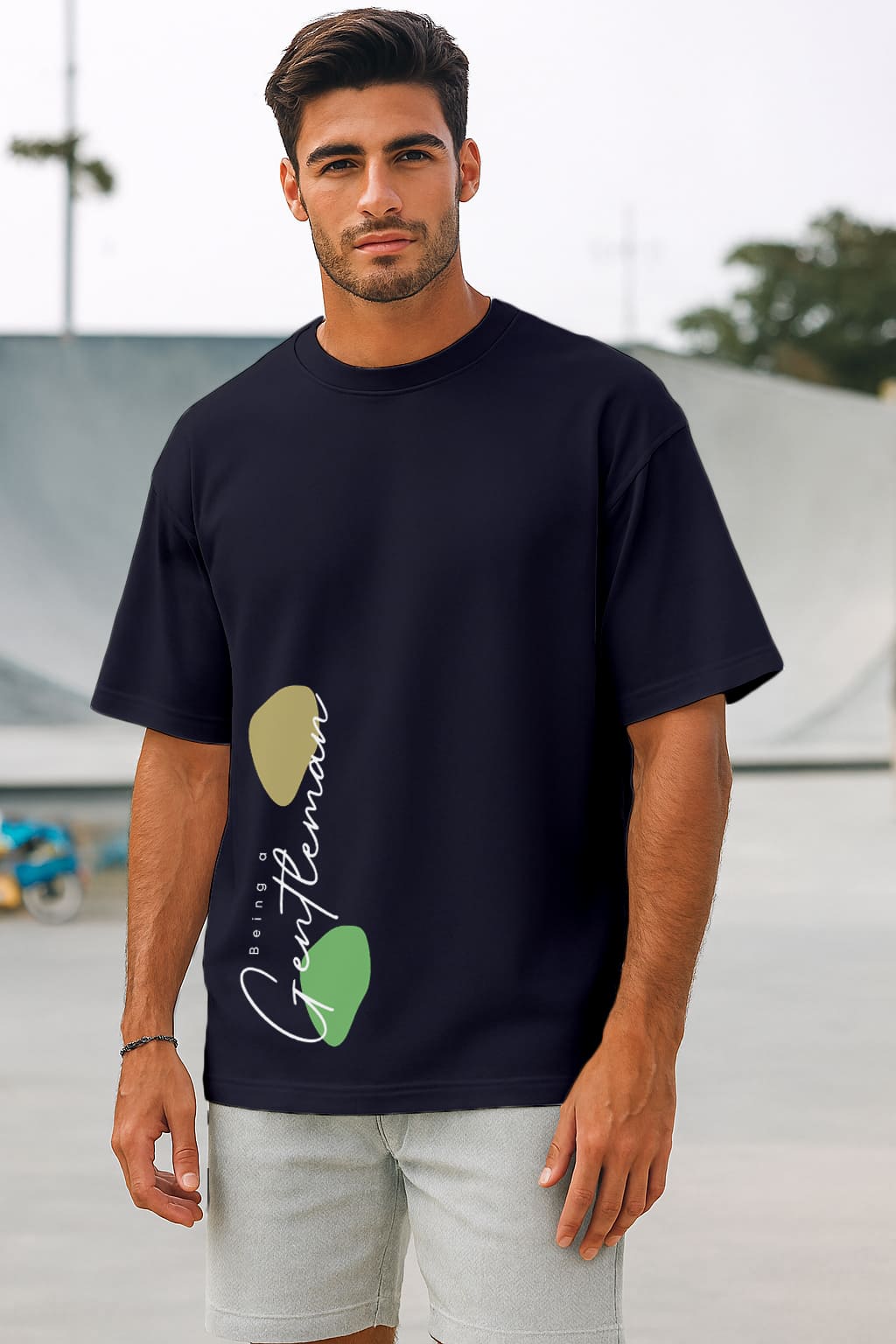 "GENTLEMAN" OVERSIZE TSHIRT