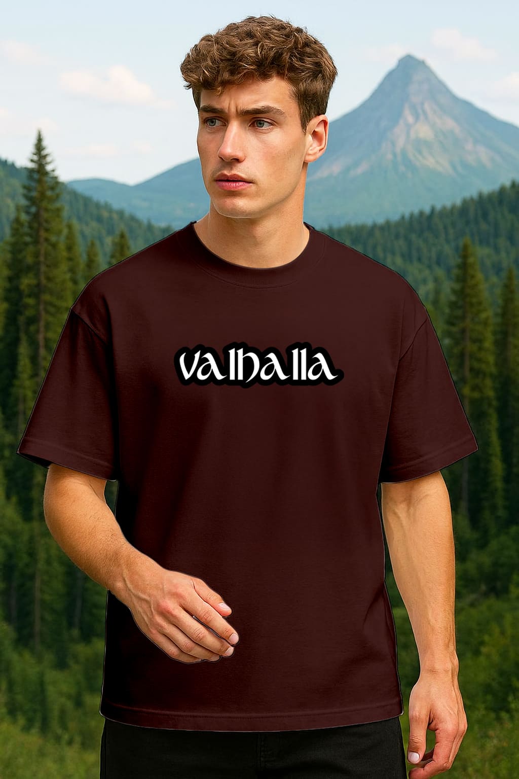 "VALHALLA" OVERSIZE TSHIRT