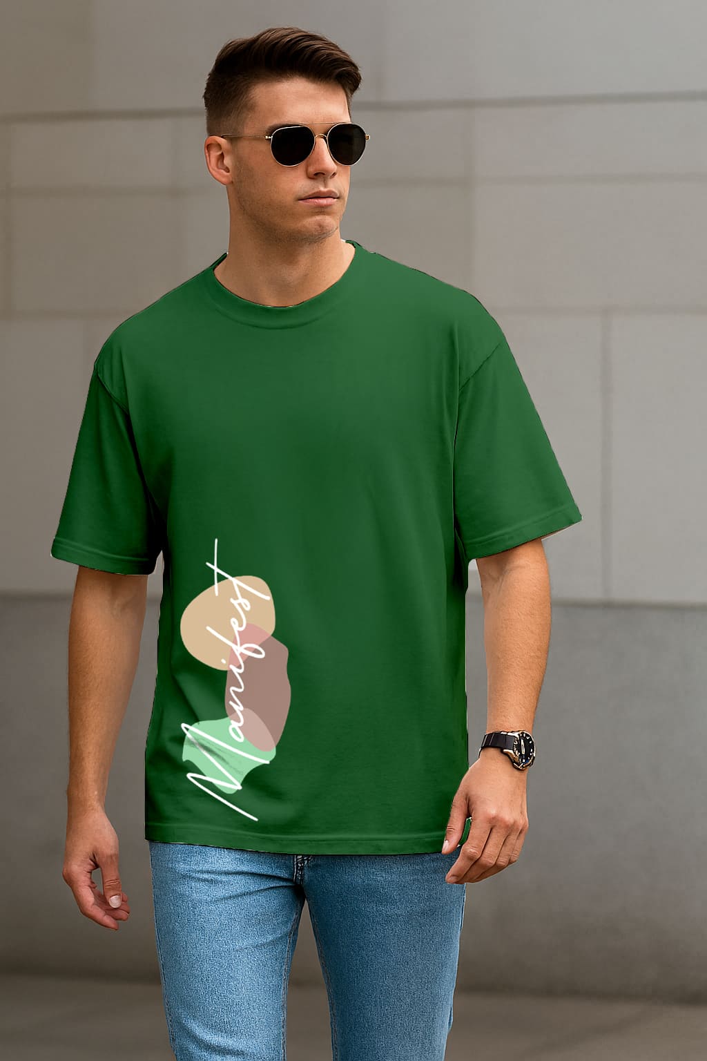 " MANIFEST" OVERSIZE TSHIRT