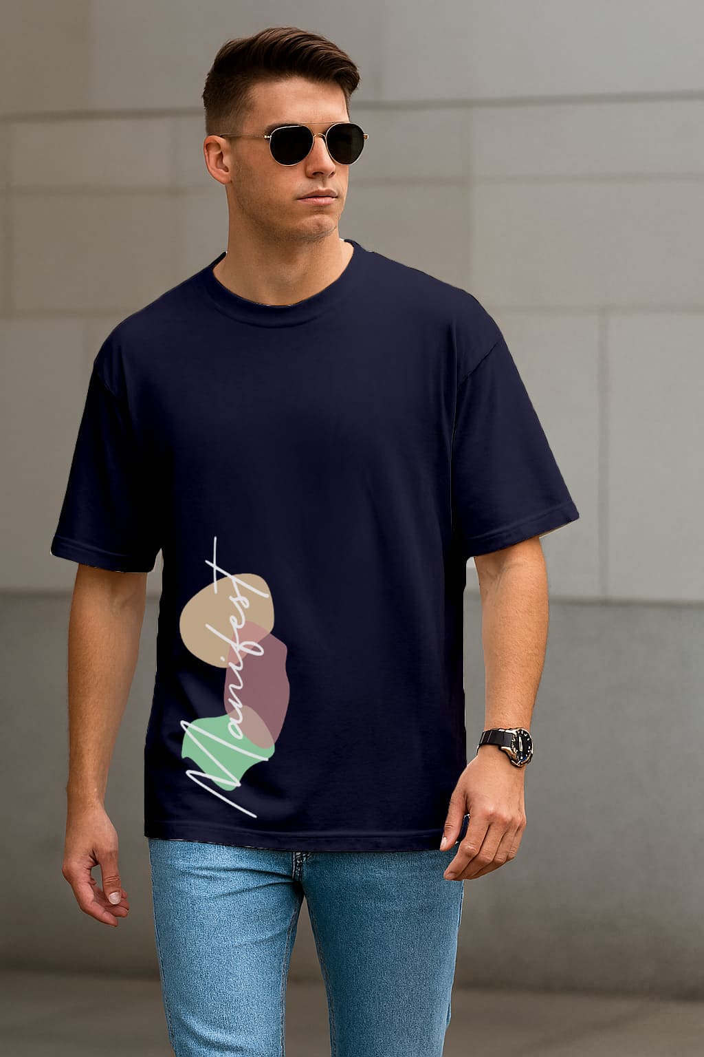 " MANIFEST" OVERSIZE TSHIRT