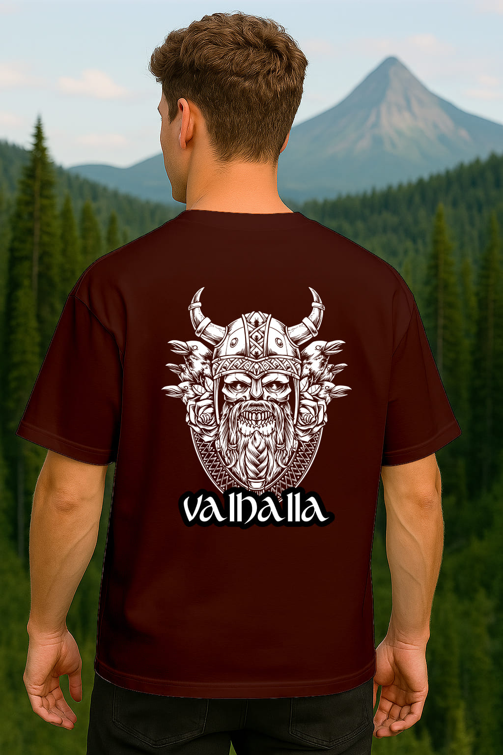 "VALHALLA" OVERSIZE TSHIRT