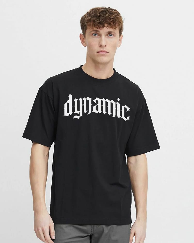 "DYNAMIC" Printed Oversize T shirt