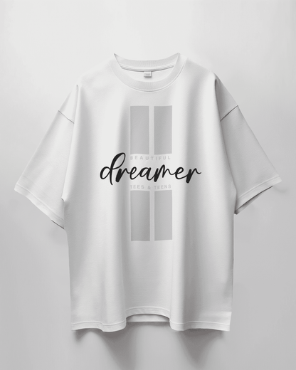 "DREAMER" Printed Oversize T shirt