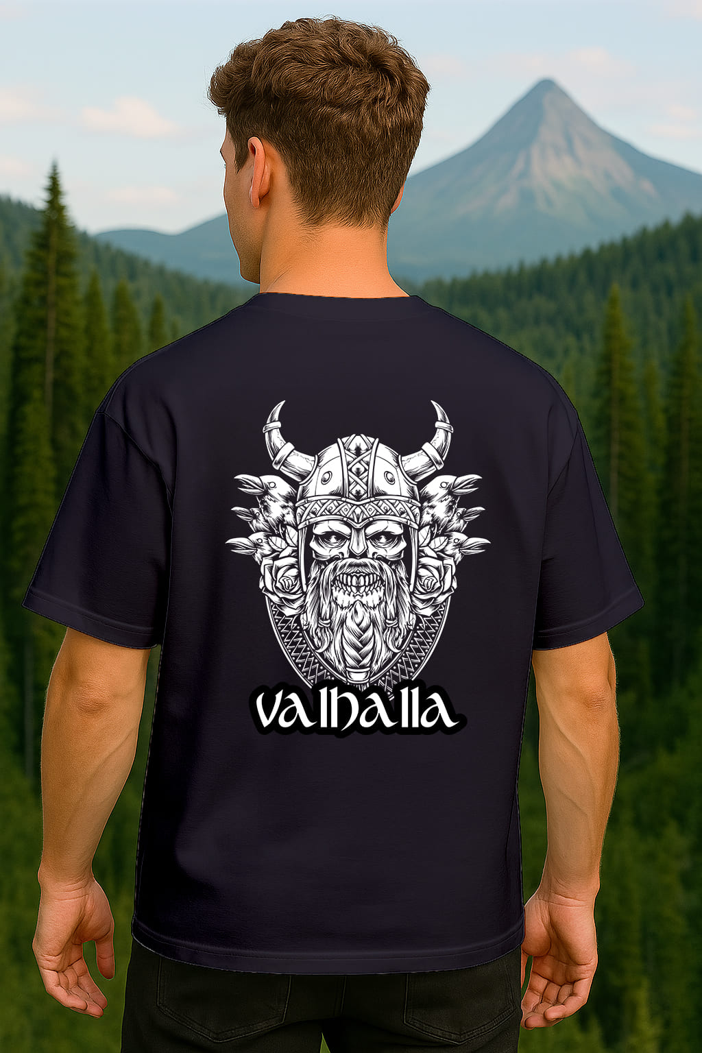 "VALHALLA" OVERSIZE TSHIRT