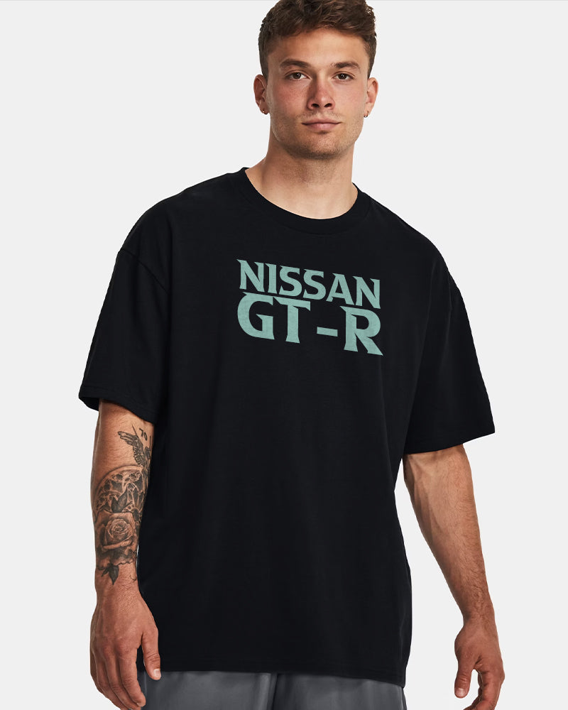 "NISSAN GT-R" Printed Oversize T shirt