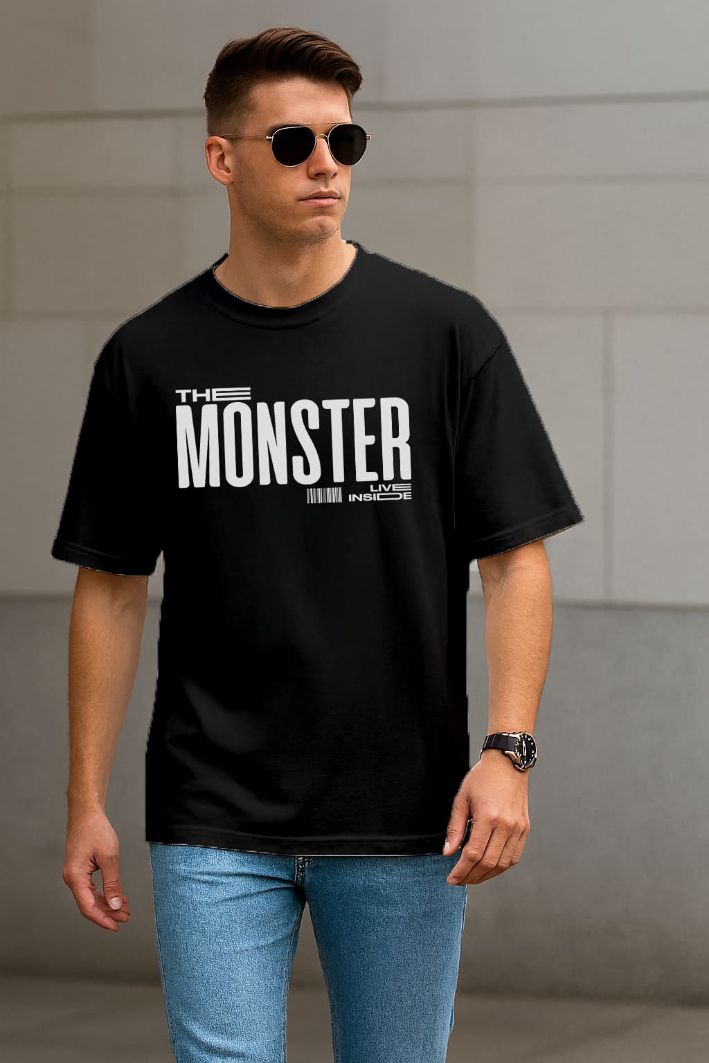 " MONSTER " OVERSIZE TSHIRT