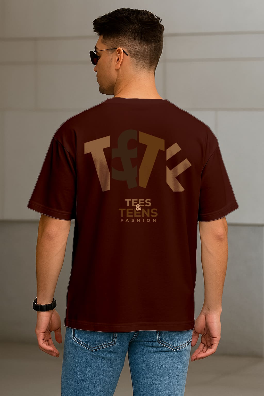 " TEES&TEENS FASHION"OVERSIZE TSHIRT