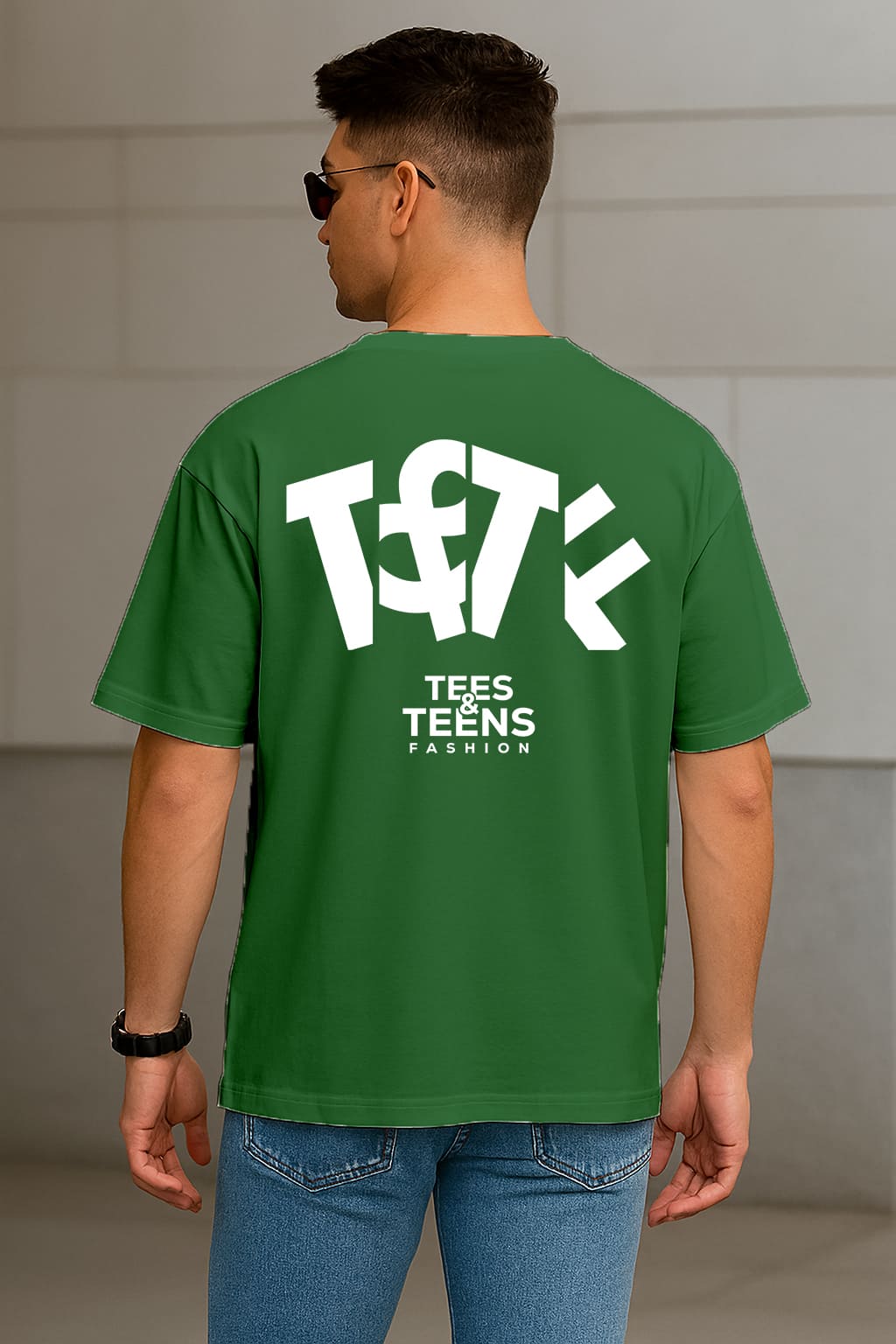 " TEES&TEENS FASHION"OVERSIZE TSHIRT