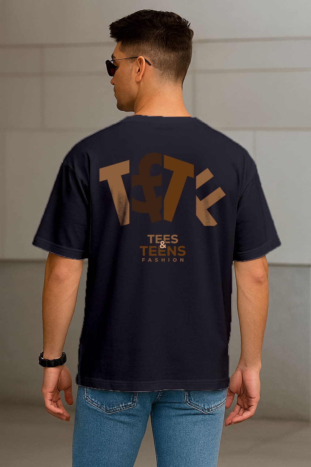 " TEES&TEENS FASHION"OVERSIZE TSHIRT