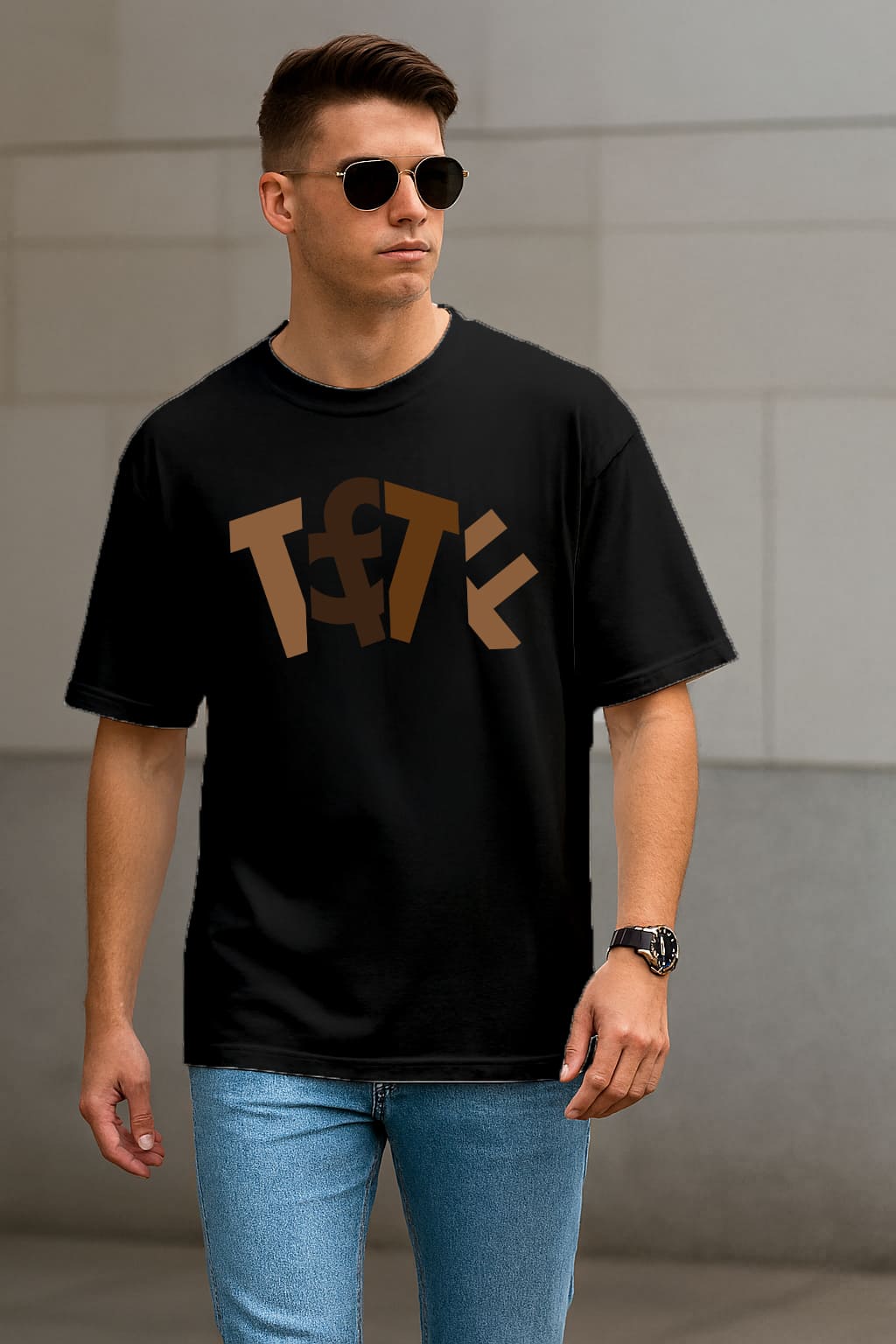 " TEES&TEENS FASHION"OVERSIZE TSHIRT