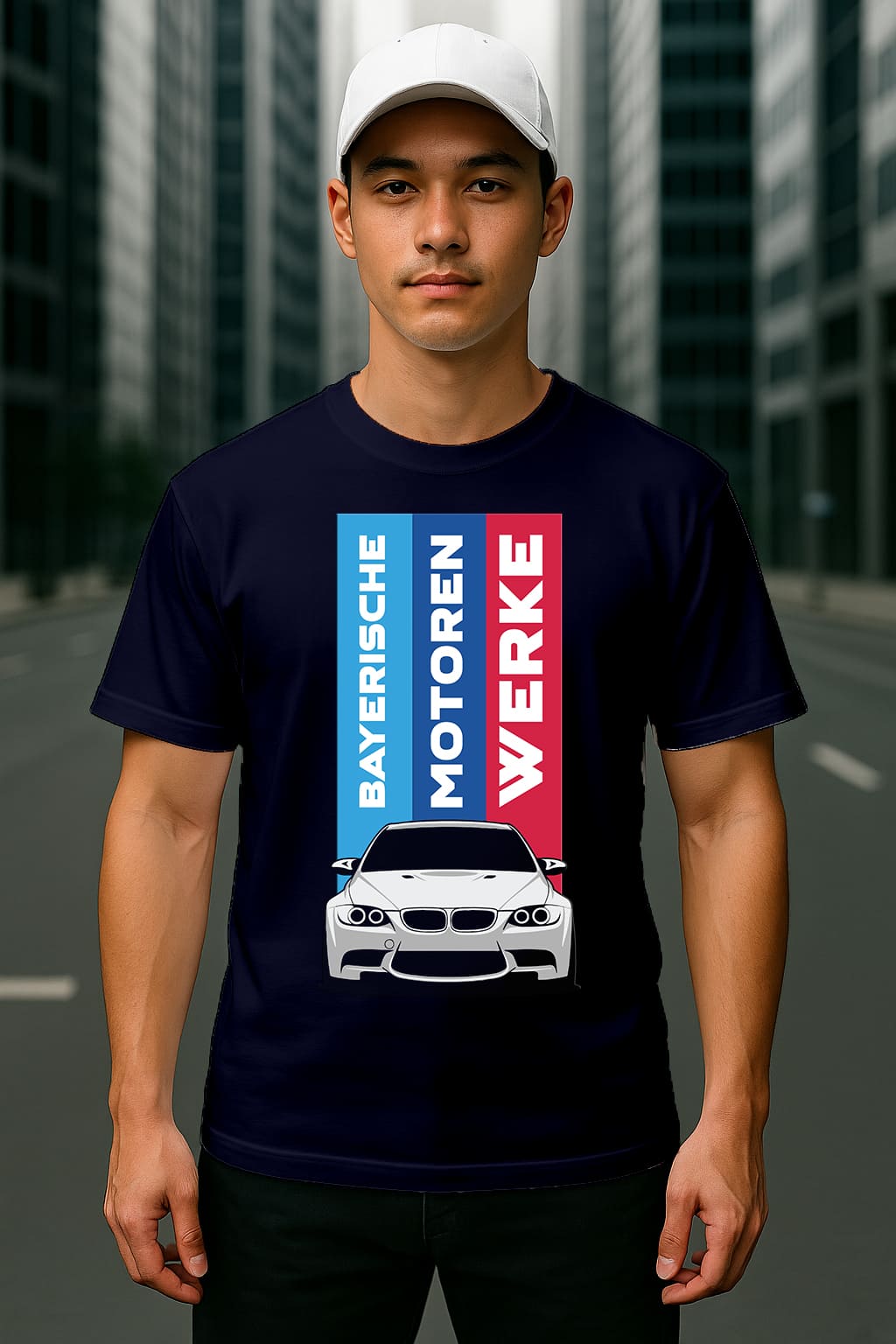 "BMW" OVER SIZE TSHIRT