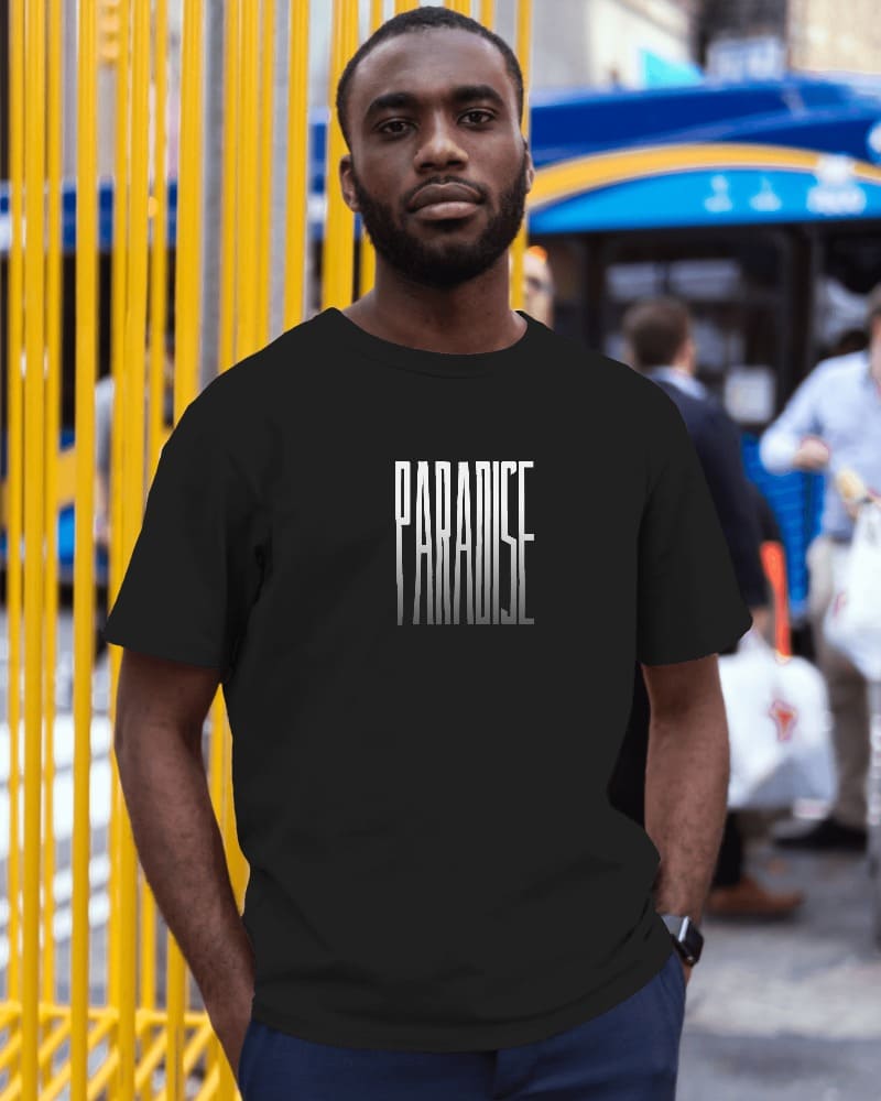 "PRADISE" PRINTER TSHIRT